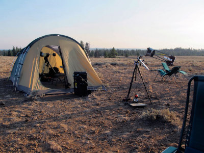 My Observing tent and AstroTrac