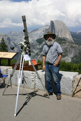 Dwight Elvey. President of the Santa Cruz Astronomers