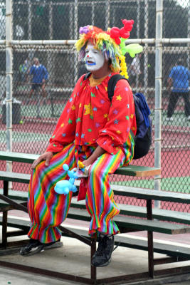 Friendly clown?