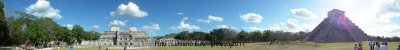 Panormica Chichen Itz Mxico 2011