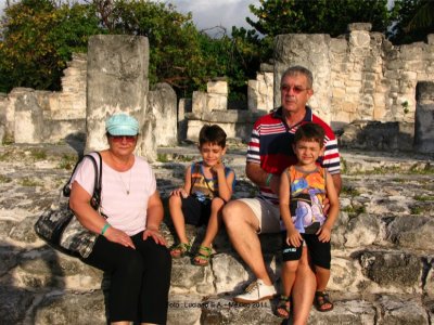 Zona Arqueolgica El Rey em Cancun