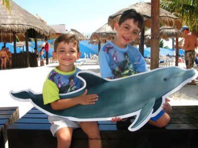 Golfinhos em Isla Mujeres 2011