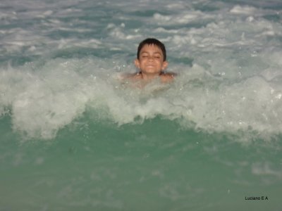 Praia em Frente ao Hotel Flamingo Cancun