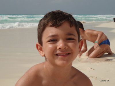 Praia em Frente ao Hotel Flamingo Cancun