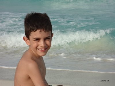 Praia em Frente ao Hotel Flamingo Cancun