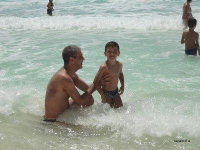 Praia em Frente ao Hotel Flamingo Cancun