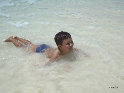 Praia em Frente ao Hotel Flamingo Cancun