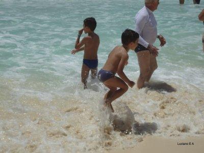Praia em Frente ao Hotel Flamingo Cancun