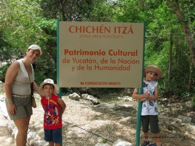 Fotos em Chichen-Itz 2012