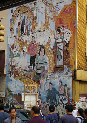 Mural in Chinatown