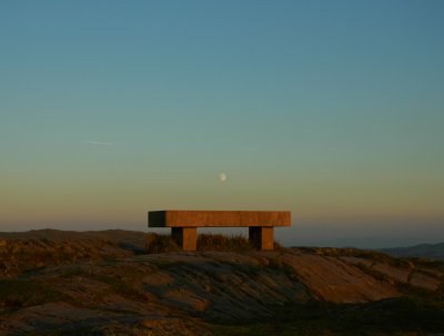 Moonrise at Sunset, Orrest Head