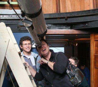 New Plymouth Observatory - A white light view of the transit of venus through the Alvan Clark refractor