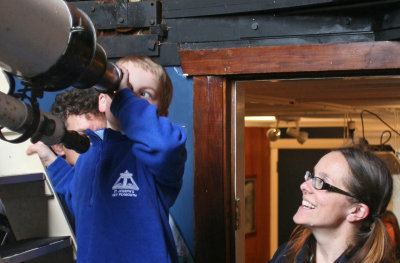 New Plmouth Observatory Alvan Clark refractor