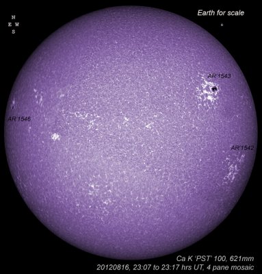20120816 23:07 to 23:17 hrs UT Ca K PST 100 621mm with Baader U for BF