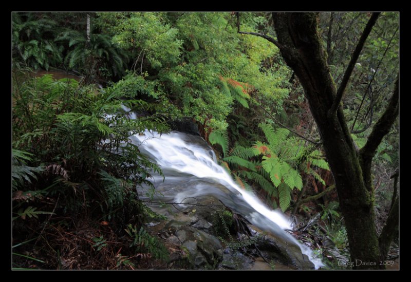 Above The Lower Falls Mid Winter