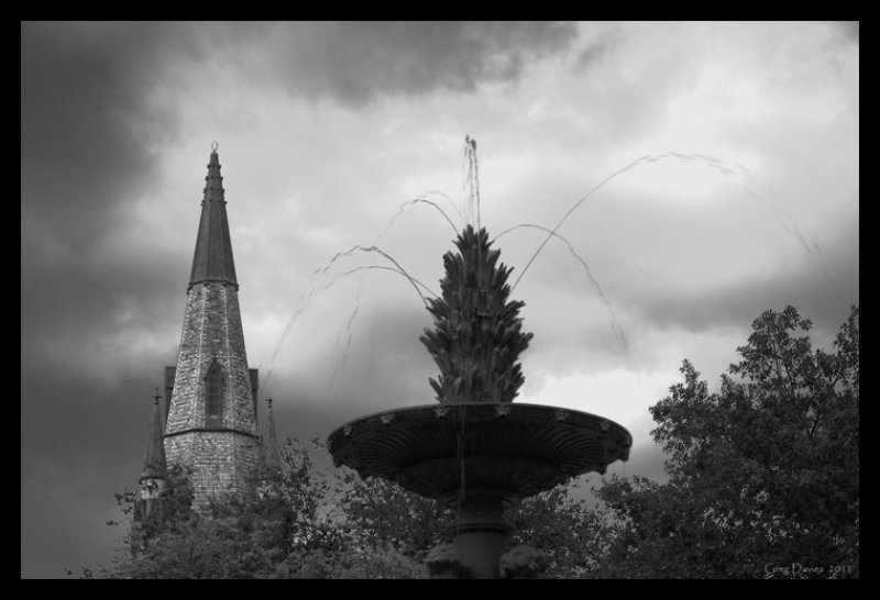 Fountain & Spire