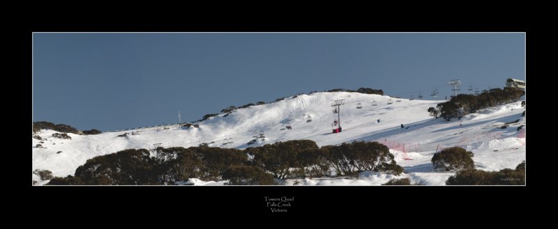 Towers Quad Chairlift