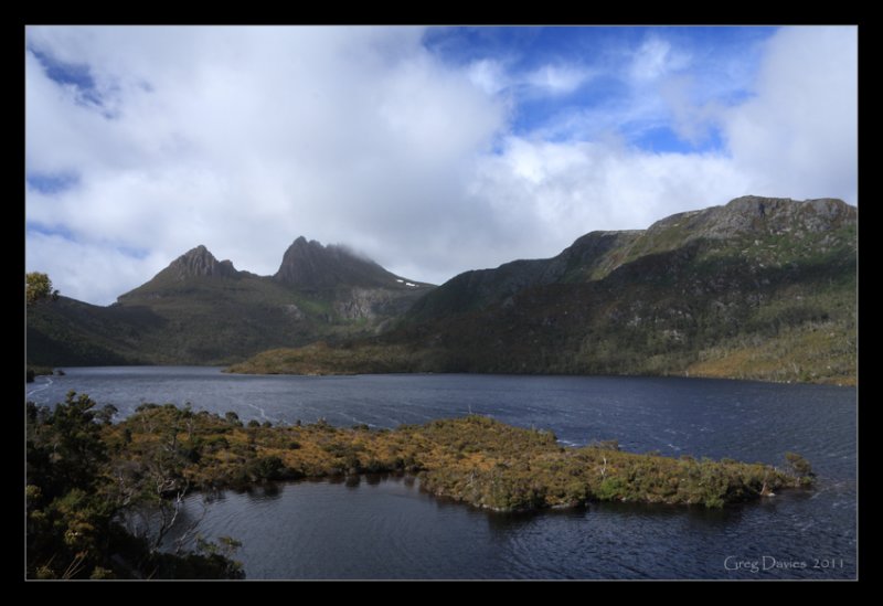 Cradle Mountain from Glacier Rock
