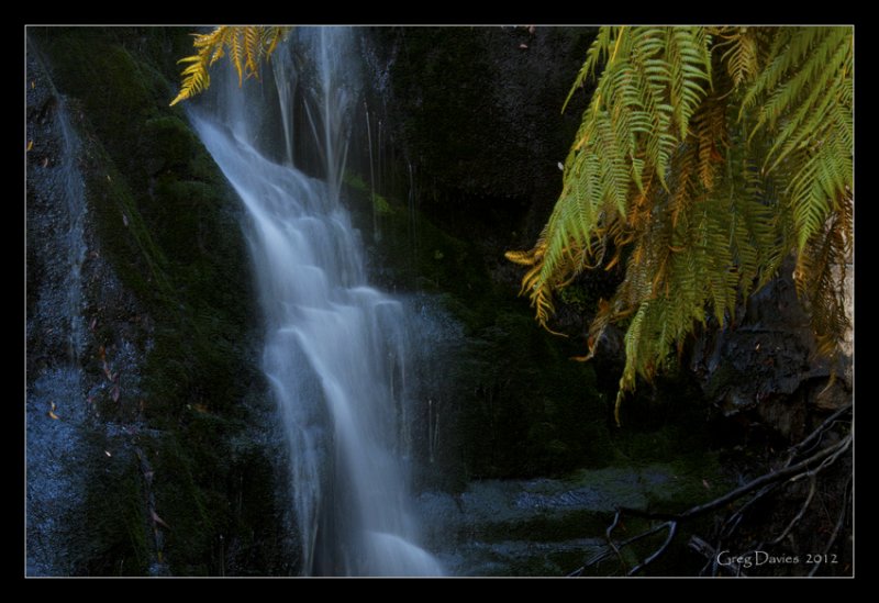 Lower Falls In Detail #2