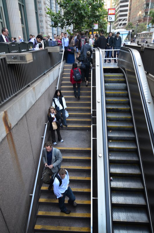 Embarcadero  Station (Southeast) @ Market St. & Beale Closed (2)