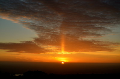 Sun Pillar Phenomena  (1)