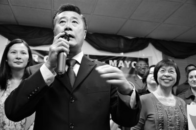 Leland Yee Kick-Off Rally For SF Mayor