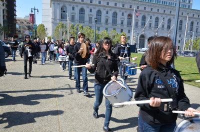 Galileo HS Drum Corps (1)