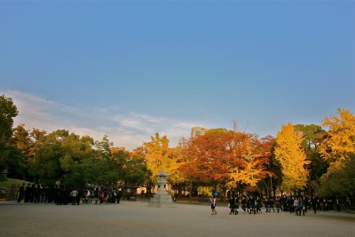 Late Autumn Colors @ Hiroshima Peace Park