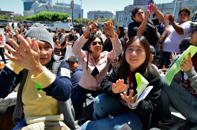 Campaign To End Wage Theft In San Francisco Brings The Board Of Supervisors To Its Knees (Literally)
