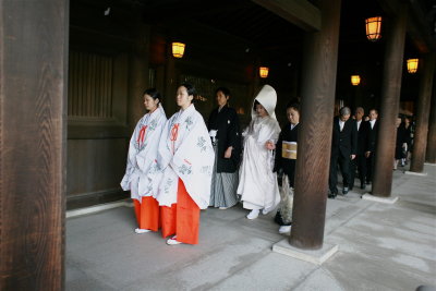Shinto Wedding @ Meiji-jingu Jinja