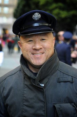 Geary Horikiri, San Francisco Fire Department & Taru Mikoshi Carrier for Nihonmachi Cherry Blossom Festival