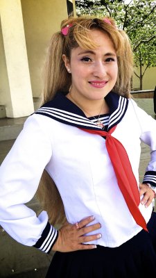 Mari Watanabe (a.k.a. Sailor Moon) 1