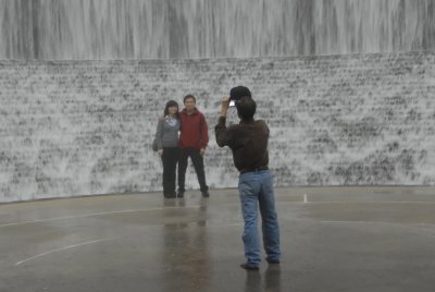 Water wall. Houston