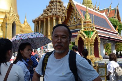 Wat phra Kaew in grand palace. Bangkok