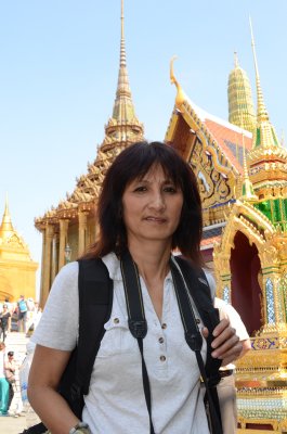 Wat phra Kaew in grand palace. Bangkok
