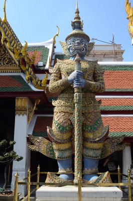 Wat phra Kaew in grand palace. Bangkok