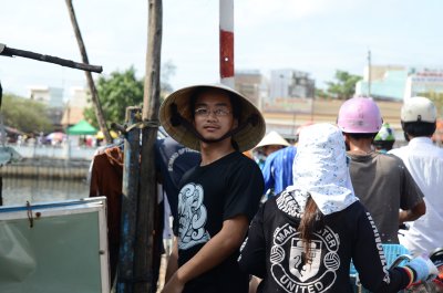 Thắng ở cầu qua chợ Dương Đông.Phú Quốc