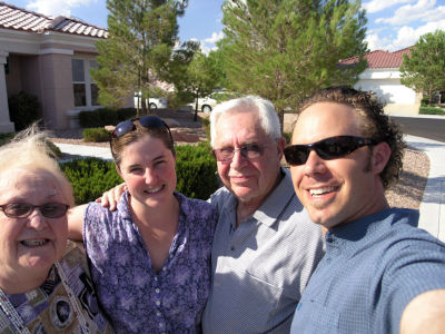 10-July-2006 | Nana, Sheryl, Papa & Me (Chris)