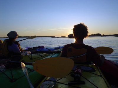 09-Aug-2006 | Sunset kayak outside Lower Prospect, Nova Scotia