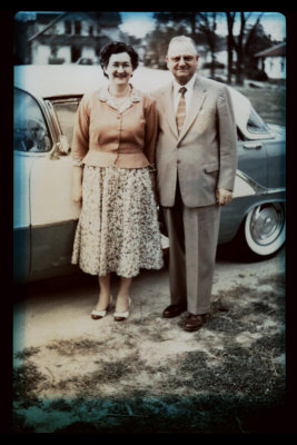 Ruth and Franklin Beacham 1958 restored
