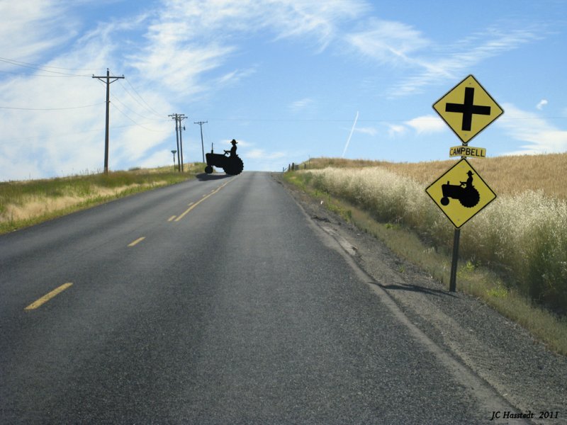 Tractor Crossing