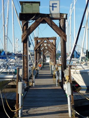 Friday Harbor marina, San Juans