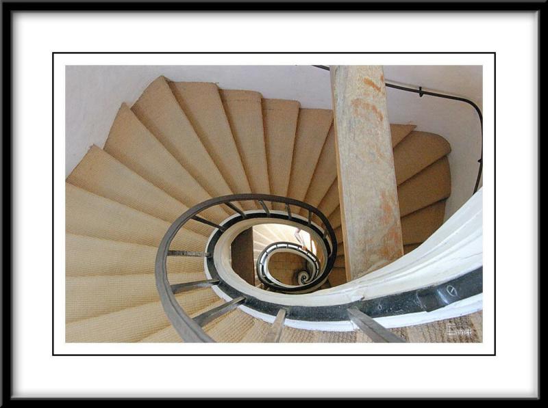Villandry, spiral stairs