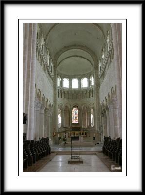 Abbey church interior