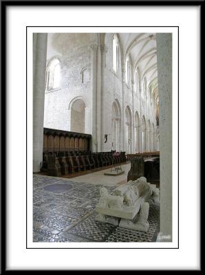 Abbey church interior