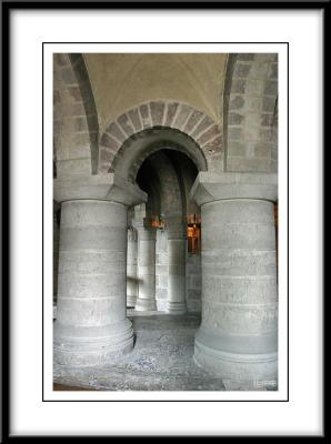Abbey church crypt