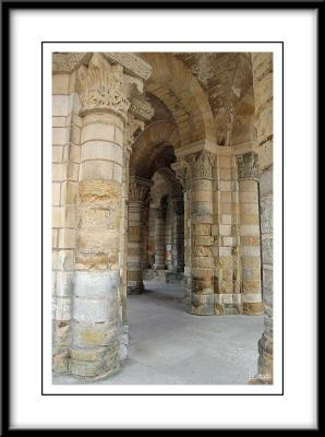 Abbey church main entrance