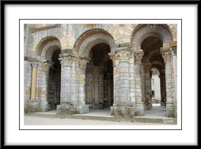 Abbey church main entrance
