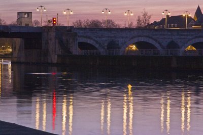 Dusk over Maastricht