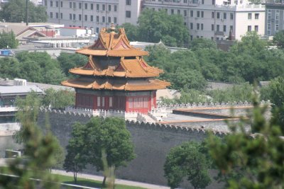 Forbidden City from Jing Shan Park